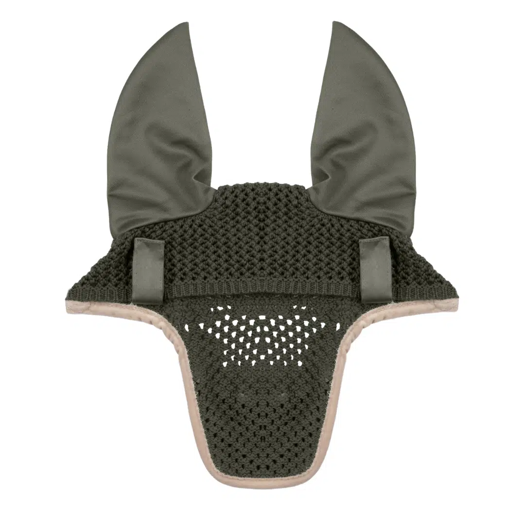 PS of Sweden Vintage Monogram kõrvad, elastne kõrvade osa, kristallidega äär, käsitsi heegeldatud.