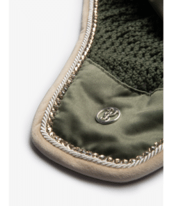 PS of Sweden Vintage Monogram kõrvad, elastne kõrvade osa, kristallidega äär, käsitsi heegeldatud.