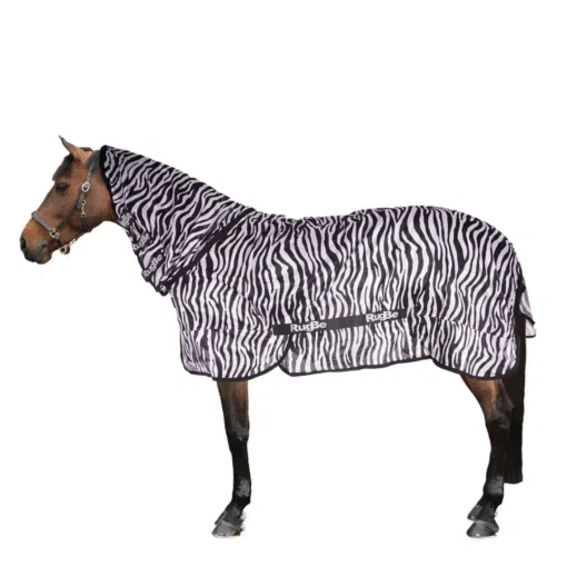 Zebra mustriga putukate ja ekseemi tekk kaela osaga – Covalliero Fly & Eczema RugBe