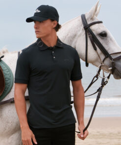 Stiilne ja funktsionaalne HV Polo meeste särk treeninguks ja vabaajaks. Toon must