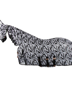 Imperial Riding putukatekk Carly zebra mustriga kaela osaga ja putukamaskiga