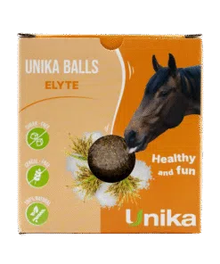 Unika pall Elyte – elektrolüütidega närimispall hobustele