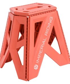 Oranž kokkupandav tallitool ratsutajatele