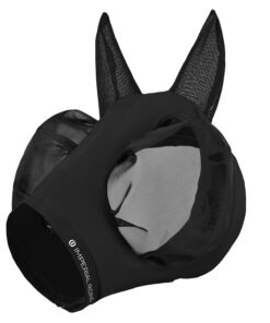 Imperial Riding Fly mask Trail Ride putukamask – mugav ja hingav kaitse hobusele, saadaval must