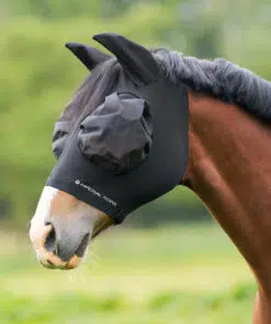 Imperial Riding Fly mask Trail Ride putukamask – mugav ja hingav kaitse hobusele, saadaval must