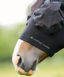 Imperial Riding Fly mask Trail Ride putukamask – mugav ja hingav kaitse hobusele, saadaval must