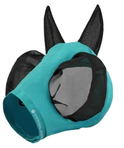 Imperial Riding Fly mask Trail Ride putukamask – mugav ja hingav kaitse hobusele, saadaval türkiissinine