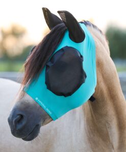 Imperial Riding Fly mask Trail Ride putukamask – mugav ja hingav kaitse hobusele, saadaval türkiissinine