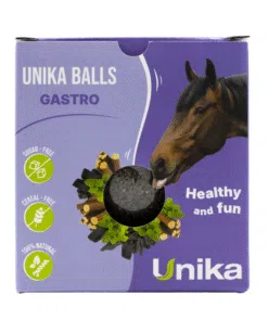 Närimispall Unika Gastro – lakupall tundliku kõhuga hobustele