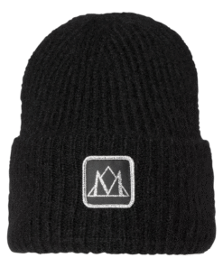 Mountain Horse Alp müts – must, sooja voodriga ja MH logoga