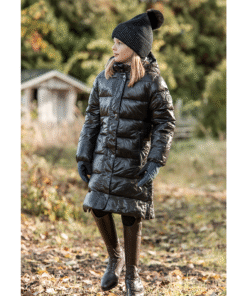 Mountain Horse Irma laste talvemantel must