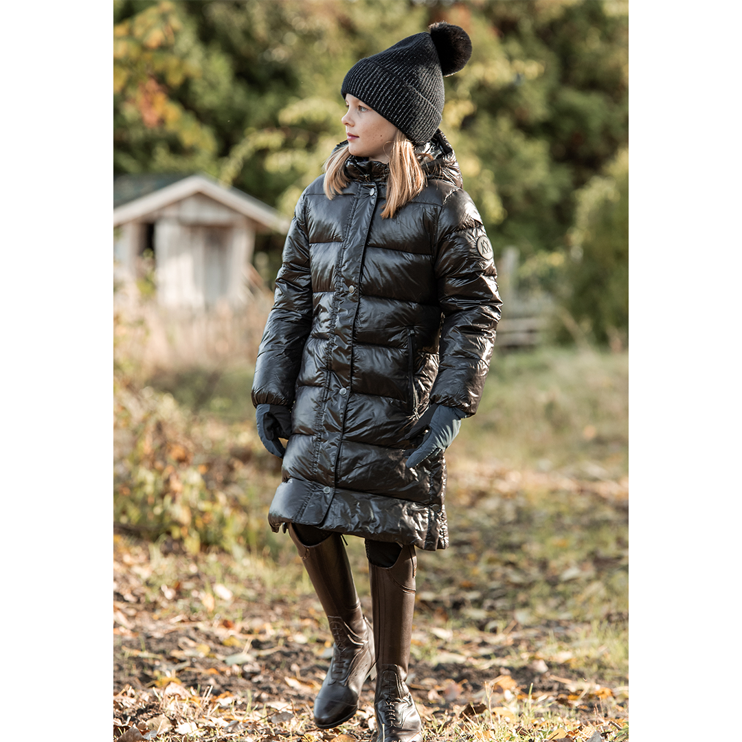 Mountain Horse Irma laste talvemantel must