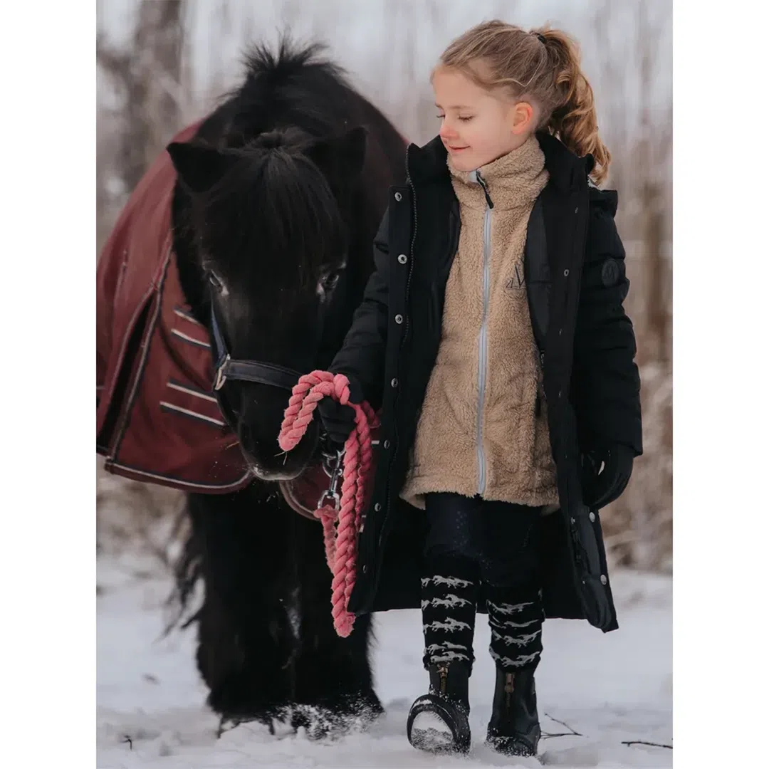 Mountain Horse laste Fuzzy Fleece – beež, pehme ja soe fliis lastele